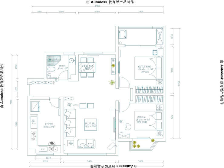 海信慧园平面结构图