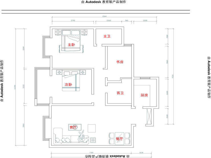 群康佳苑原平面布置图