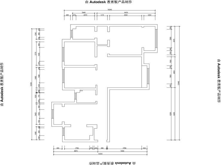 中海国际社区原始平面图