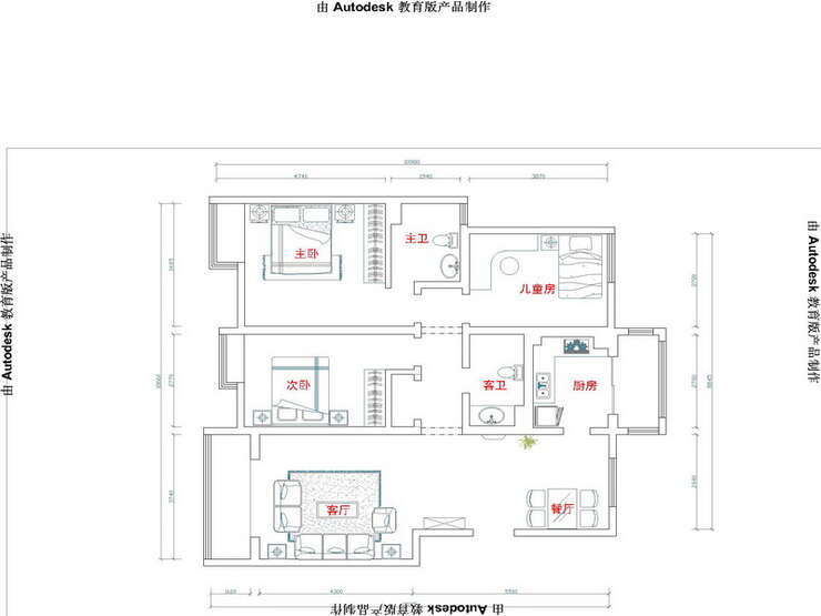 领秀城PARK平面布置图