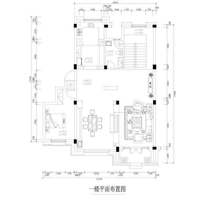 玫瑰园一层优化布局方案_2345看图王