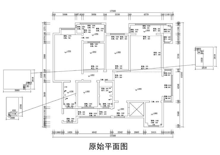 原始平面图