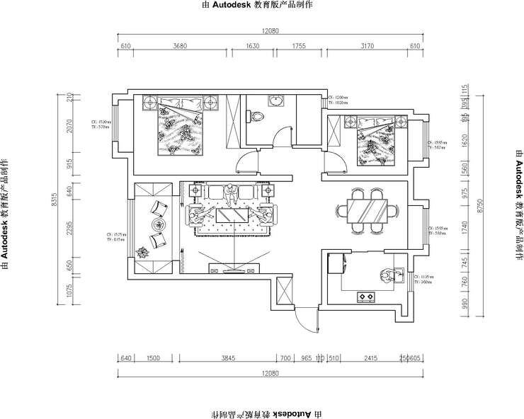 荣盛锦绣澜湾平面布置图